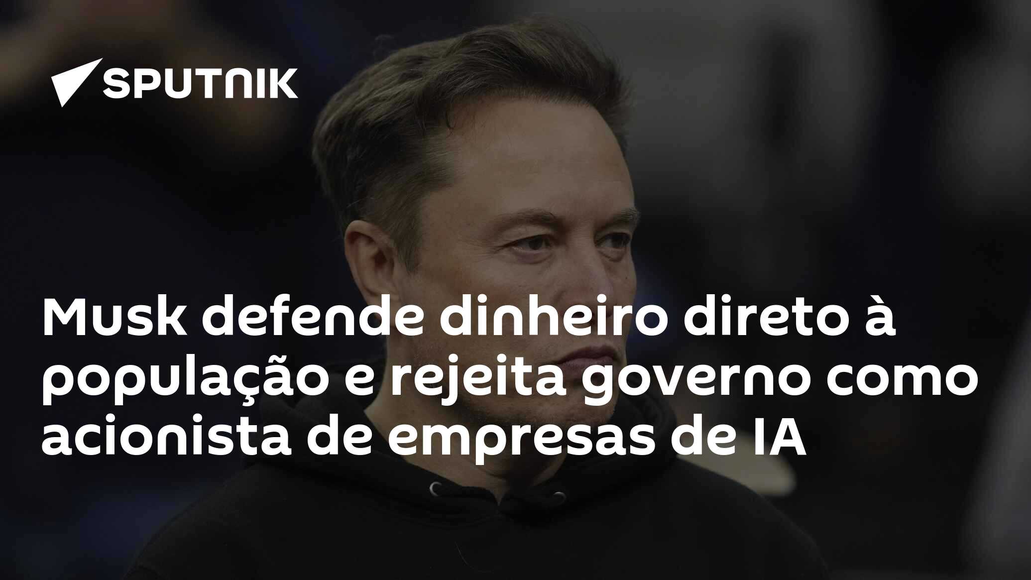 Musk IA: Elon Musk Defende Renda Direta e Rejeita Ações Governamentais em Gigantes de Tecnologia
