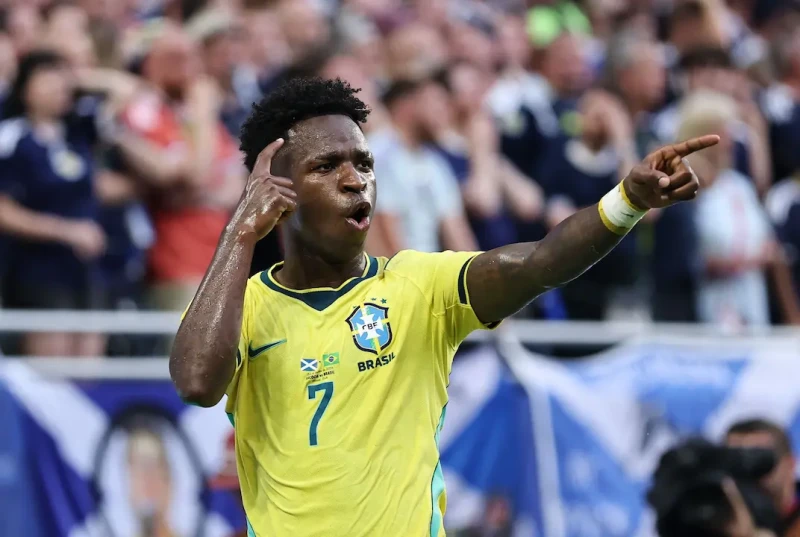 Brasil no Mata-Mata: Vini Jr. Brilha em Vitória Dominante Contra a Escócia
