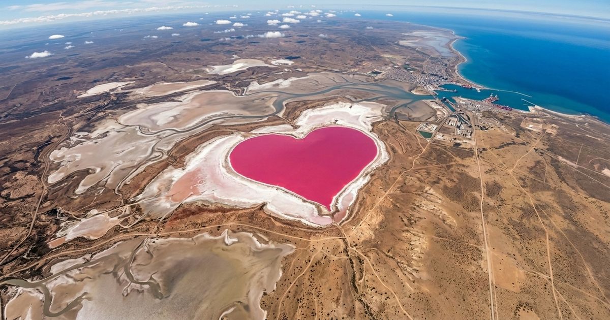Coração Rosa Gigante: Descoberta da NASA na Argentina Revela Segredo Natural Fascinante