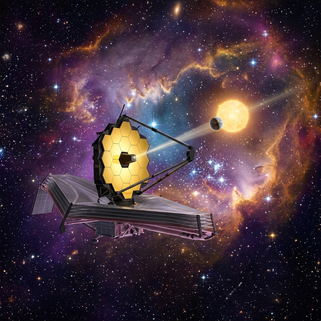 Telescópio James Webb descobre planeta habitável a 40 anos-luz: condições similares à Terra
