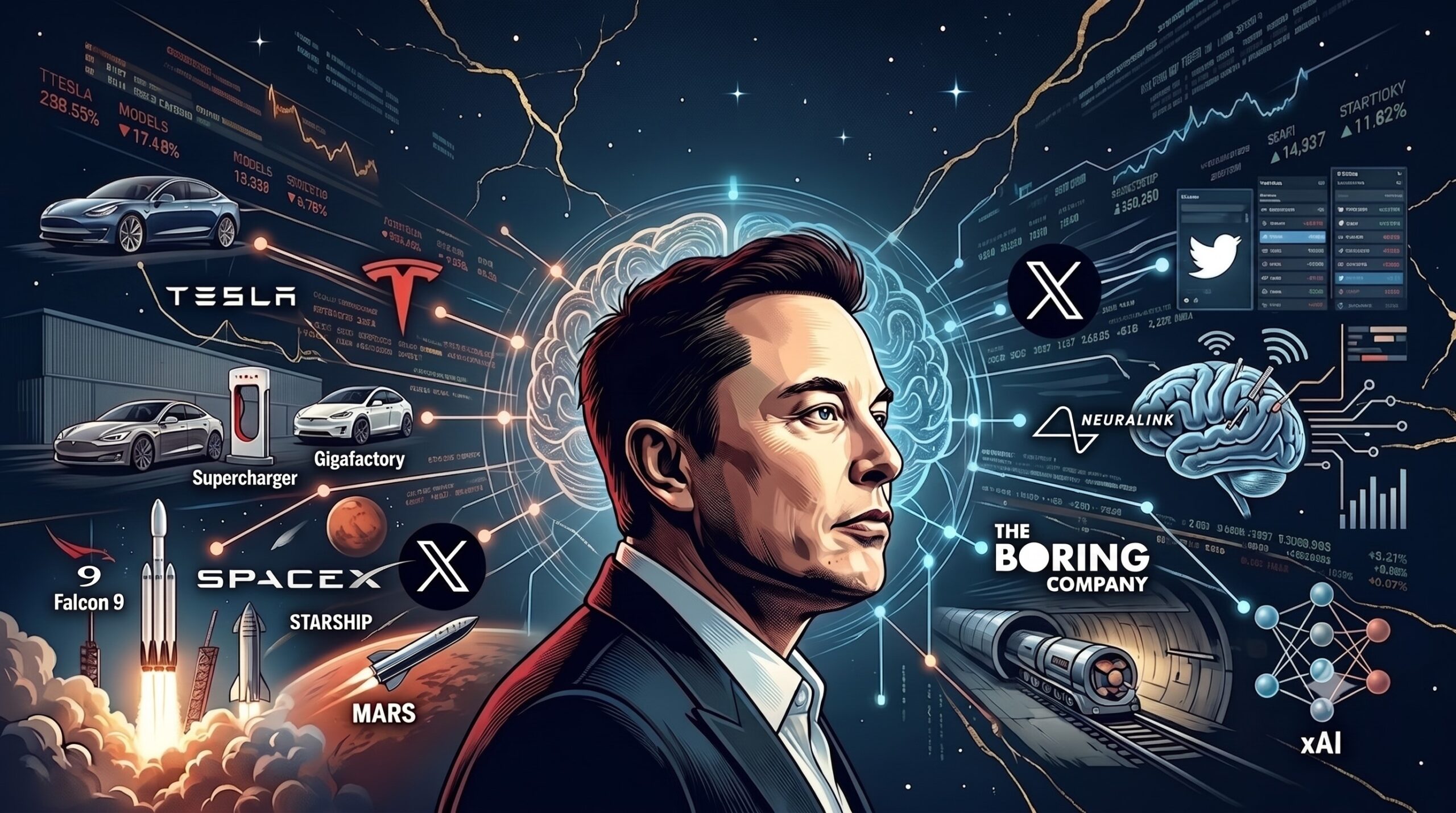 Elon Musk | O legado de um Trilionário Visionário