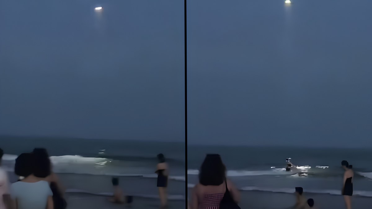 Drone de Segurança: Vídeo Viral Mostra Equipamento Impedindo Homem de Entrar no Mar na China