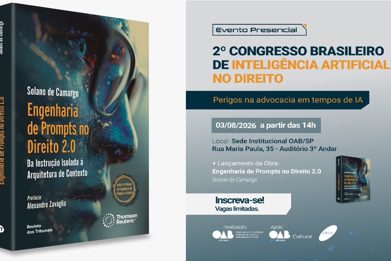 Inteligência Artificial no Direito: OAB-SP sedia congresso crucial sobre IA