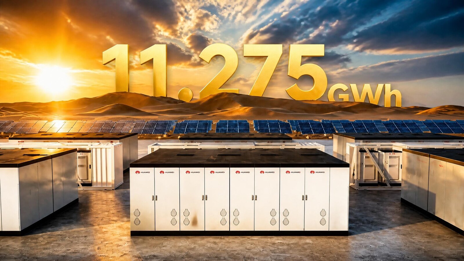 Baterias BYD em Abu Dhabi: Gigantesco Contrato de 11,275 GWh Transforma Rede Energética