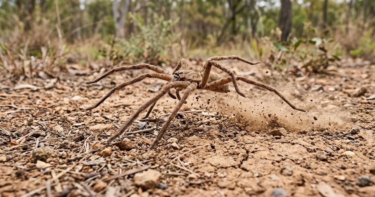 Aranha mais rápida do mundo | Heteropoda jugulans desafia limites de velocidade