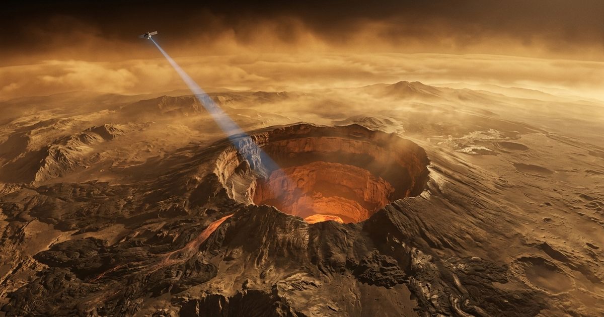 Caverna vulcânica em Vênus confirmada pela primeira vez por astrônomos
