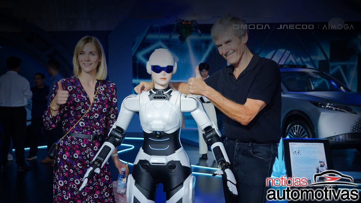 Robô Humanoide da Omoda & Jaecoo no Festival Interlagos 2026