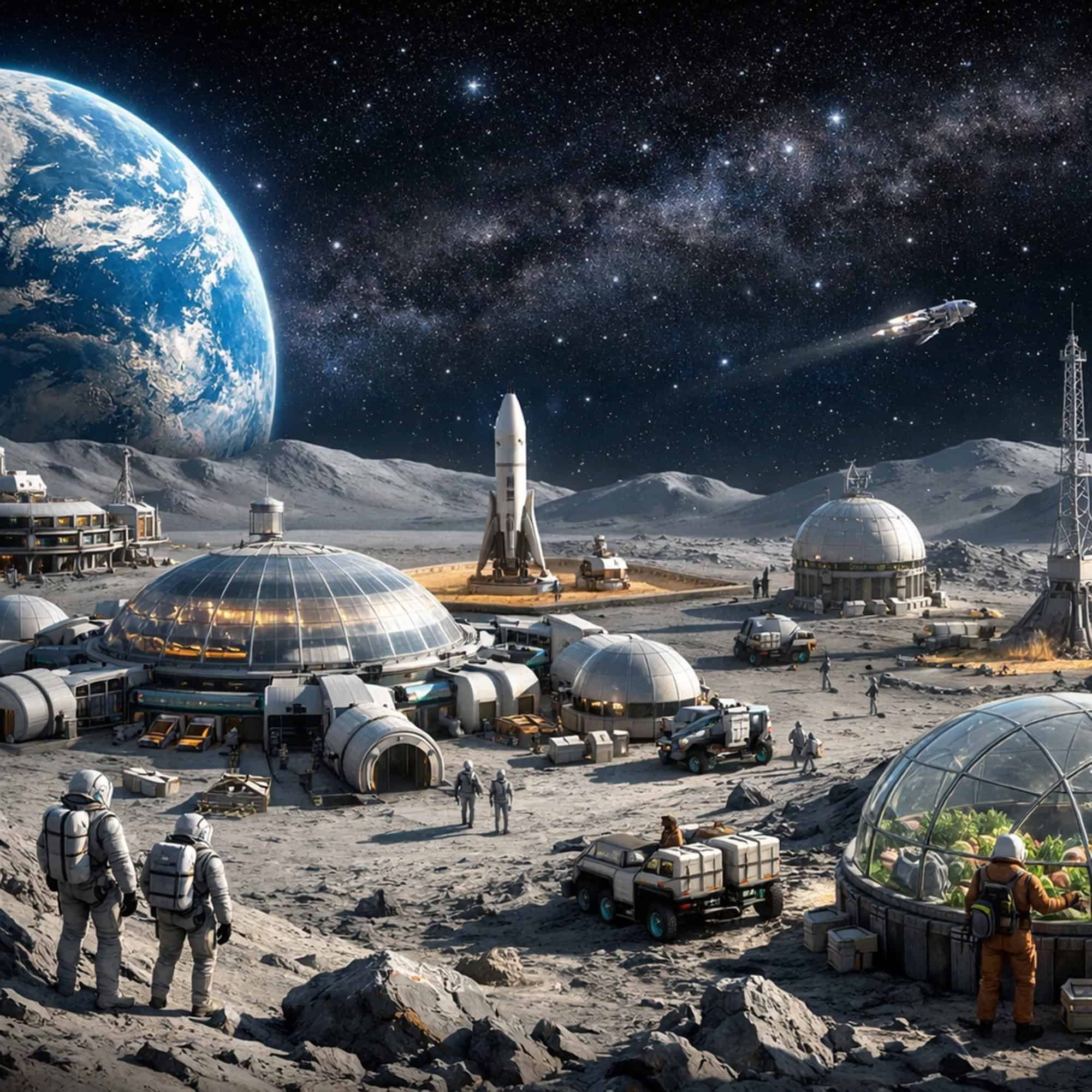 Vida na Lua: Os Impactos Psicológicos de Viver no Espaço