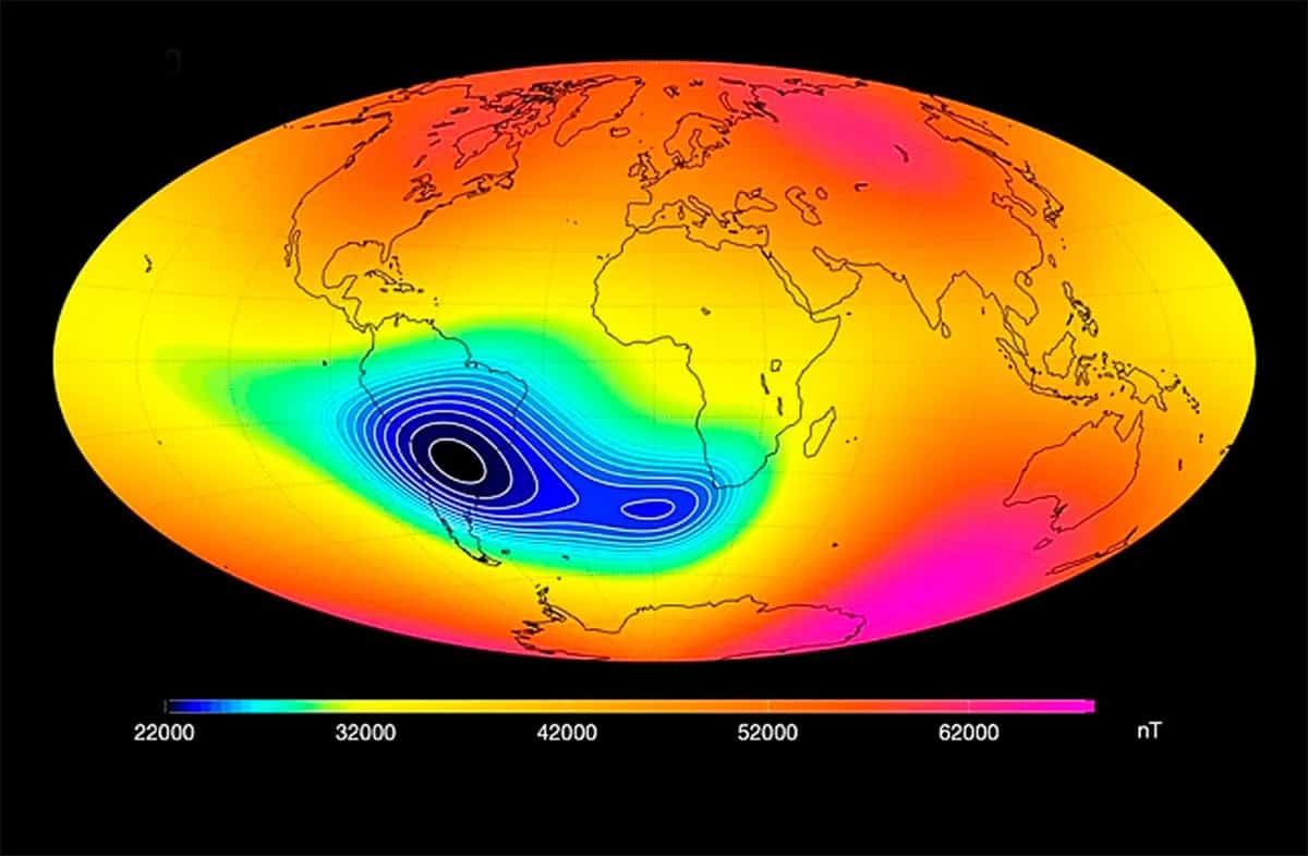Anomalia Magnética do Atlântico Sul: O que é e como afeta o Brasil e satélites
