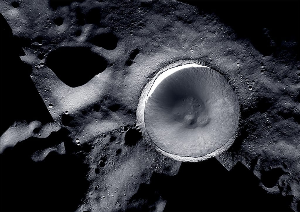 Gelo Lunar: Tremores na Lua podem revelar reservas ocultas no polo sul