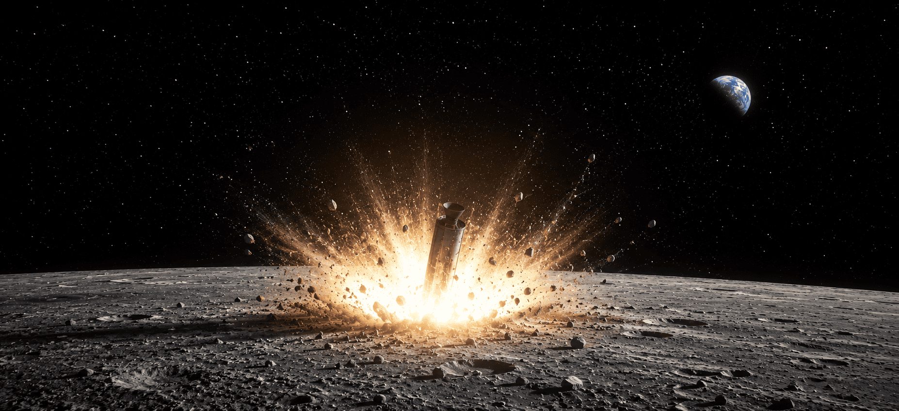Foguete Falcon 9: Colisão na Lua Desmentida e Objeto Identificado