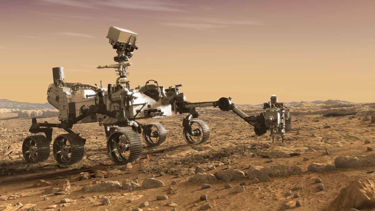 Perseverance: Rover Autônomo e com IA na Busca por Vida em Marte