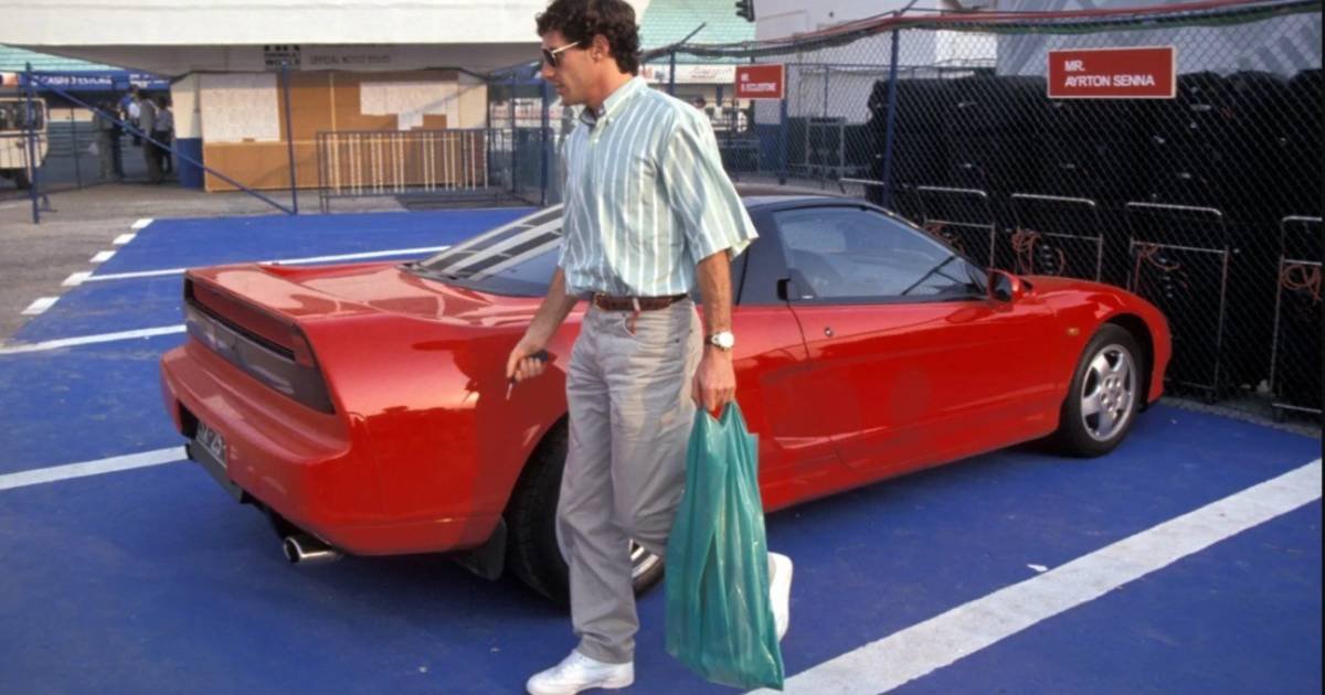 Honda NSX de Ayrton Senna vai a leilão por valor milionário