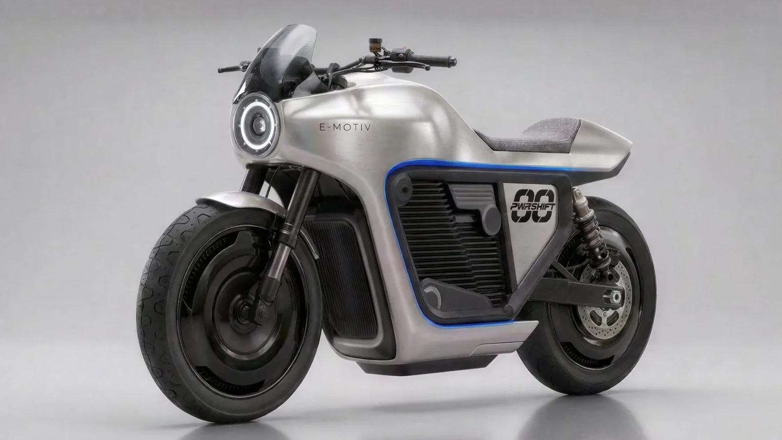 Moto elétrica com câmbio de duas marchas une visual retrô e eficiência