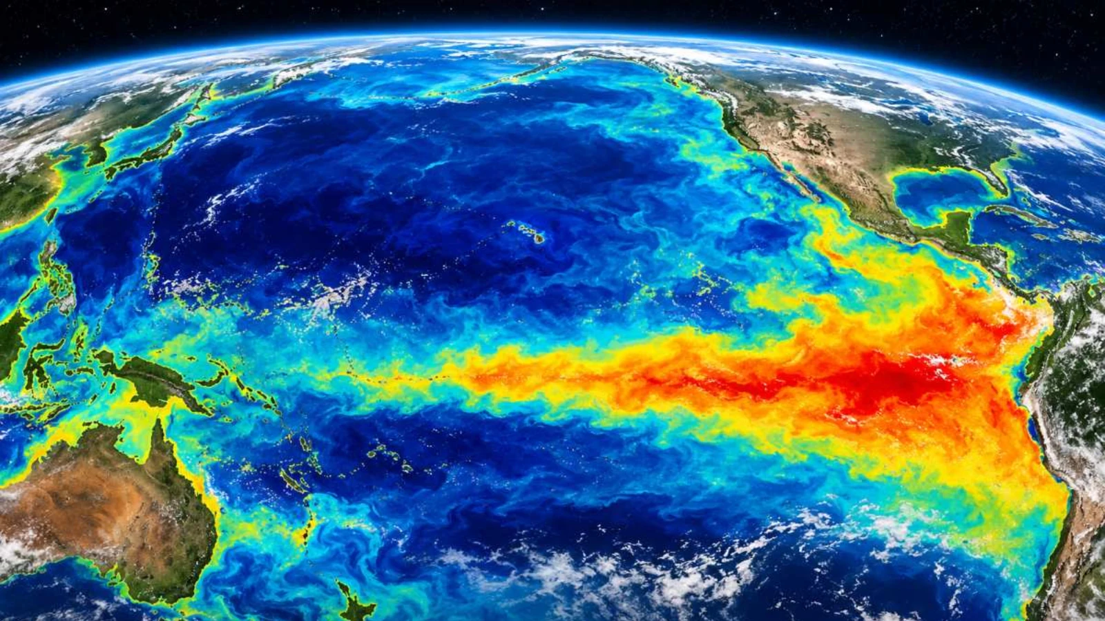 Satélites da NASA detectam Pacífico mais azul e acendem alerta climático